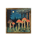 Mushroom Forest Framed Art