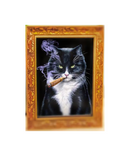 Scary Smoking Cat Magnet
