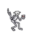Smoking, Drinking Skeleton