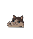 Crying Cat Pin
