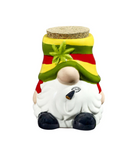 Ceramic Gnome Stash Jar