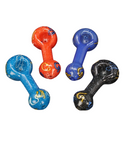 3.5" Frit Fusion Glass Spoon Pipe