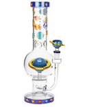 Pulsar 12.5" Rings Of Saturn Glass Bong