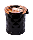 Metallic Butt Bucket Ashtray With Clips