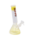 10" Sci-Fi Glass Bent Neck Glass Beaker Bong