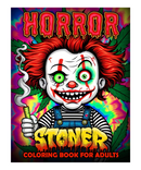 Horror Stoner Colouring Book