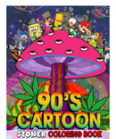 90's Stoner Cartoon Colouring Book