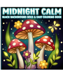 Midnight Calm Adult Colouring Book