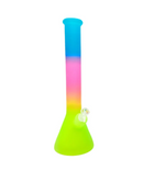Hydro 17" Colourful Frosted Beaker Bong