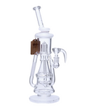 Cheech Glass 14.5" Sandblast Tree Perc Recycler Bong