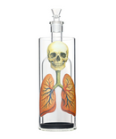 Arsenal Skull & Lungs Gravity Bong