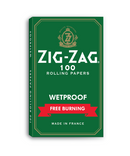 Zig Zag Green Free Burning Wet Proof Papers