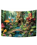 Fairy House Tapestry