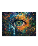 Eye With Waterfall Tapestry