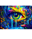 Eyeball Forest Tapestry