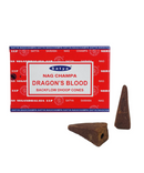 Satya Dragon's Blood Backflow Dhoop Cones
