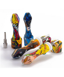 5" Mini Printed Silicone Nectar Collector