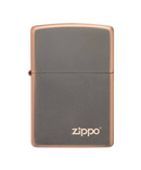 Rustic Bronze With Zippo Logo Zippo Lighter