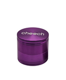 Cheech Glass 2.5" 4-Piece Metal Grinder With Removable Screen & Teeth