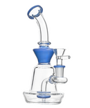 7" Bent Crown Mini Glass Bong