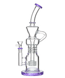 16" Stacked Matrix Recycler Glass Bong