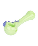 Red Eye Glass 4" Commodore Glass Hand Pipe