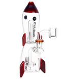 Pulsar 8.25" Rocket Ship Glass Dab Rig