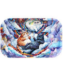 Pulsar Medium Couch Cats Metal Rolling Tray