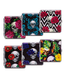 Flower Skull Cigarette Case