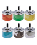 Blink Coloured Spin Top Ashtray