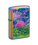 Cannabis Flamingo Zippo Lighter