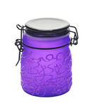 Purple Design Storage Jar 150ml
