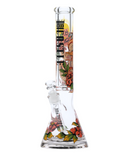Castle Glassworks 16" 9mm Thick Serpent Glass Beaker Bong