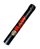 Raw Aluminum Doob Tube Black