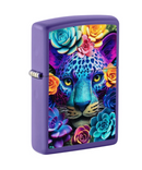 Floral Leopard Zippo Lighter