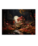 Enchanting Mushroom Forest Tapestry