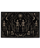 Skeletons & Mushrooms Tapestry