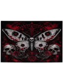 Deathmoth & Skulls Tapestry