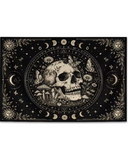 Skull & Suns & Moons Tapestry