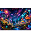 Mushroom Forest Tapestry