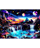 Galaxy Waterfall Tapestry