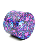Purple Skulls 4-Piece Metal Grinder