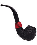 Peterson Dracula Rusticated 230 Fishtail Tobacco Pipe