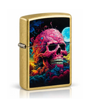 Space Skull Zippo Lighter