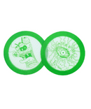 5" Circle Silicone Dab Mat With Graphic