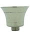 Large Bell Shaped Nickel Pipe Bowl