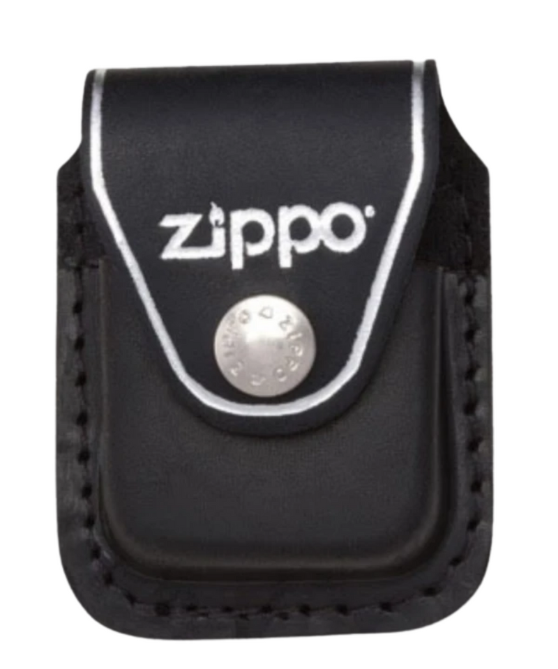 Zippo Lighter Leather Pouch With Clip