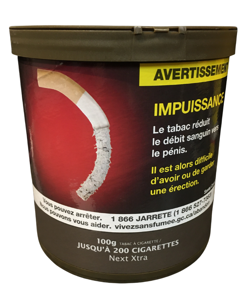 tobacco tubs Next Xtra Rolling Tobacco 100g Tub tobacco tubs Next Xtra Rolling Tobacco 100g Tub