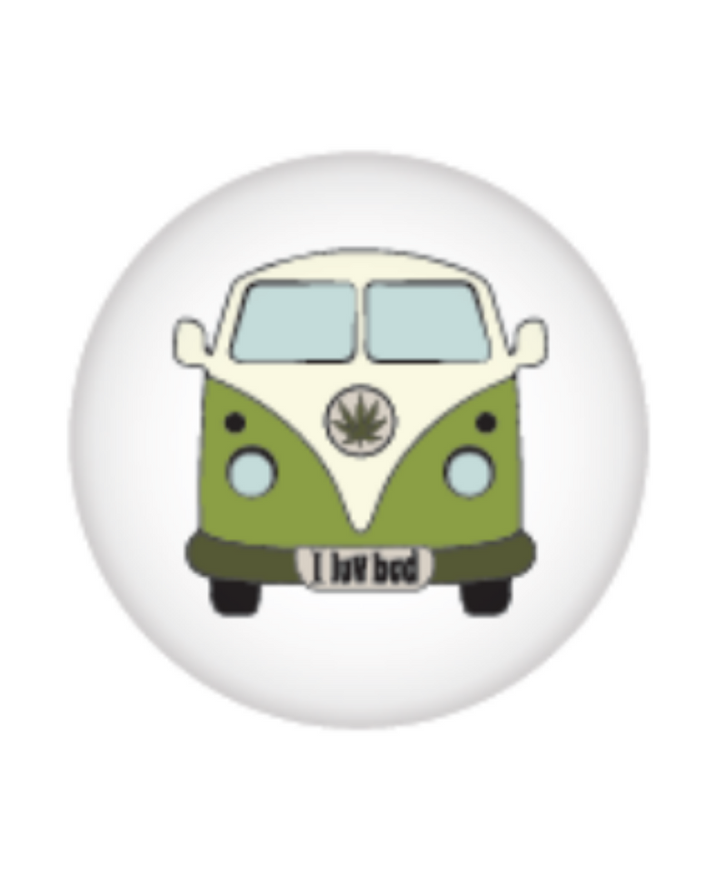 Luv Bud VW Van Magnet Large