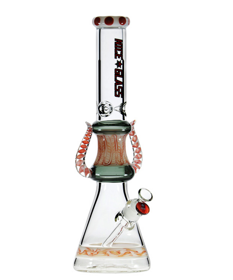 Nice Glass 17" Crowned Diablo Bong | Gord's Smoke Shop